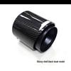 BMW Mini One Cooper JCW Carbon Fiber Exhaust Tailpipe - Black Blue Tip