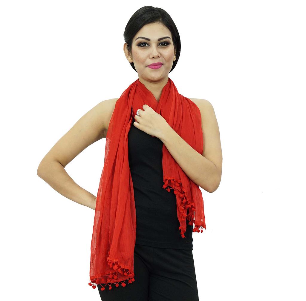 Длинные палантины из шифоновой смеси Dupatta, женские индийские шарфы с запахом, Chunni Indian