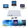 USB2.0 Внешний USB CD DVD VCD привод / записывающее устройство для ПК, компьютера, ноутбука MAC, черный
