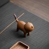 Винтажная Глазурованная Керамическая Фигурка Кошки для Чайной Церемонии Аксессуар для Набора Чая Ганфу Выращиваемое Украшение Подарок