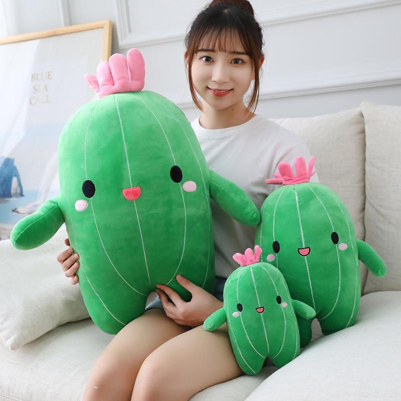Cute Cactus Plush Toys Cartoon Sleep Companion Girls Children Gift Birthday