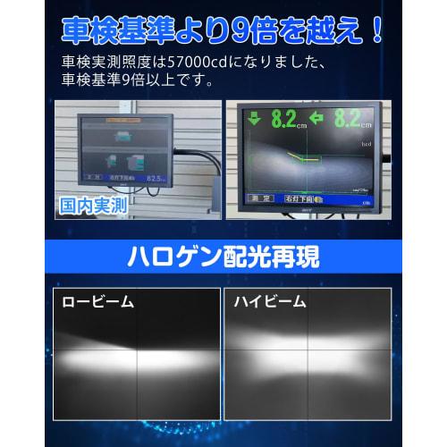 SUPAREE H4 LED Headlight, Vehicle Inspection Compatible, Explosive Light, Hi/Lo Switching, Halogen Size, 9x Brightness, DC12V, For Cars/Motorcycles, 6