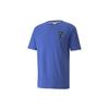 X Ami Paris SS22 Embroidered Heart Casual Crew Neck Short Sleeve T-Shirt Men Tops Blue 534070-93
