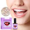 20 мл Zahnschmuck, Zahnstein Schmuck, Zahnstein Set, Zahn Steinchen Set, Zahn-DI-Y-Zubehör, Tragbares, Wunderschönes Anwendungsset, Flexibles Zahns