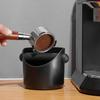 Practical Removable Bar Multipurpose ABS Deep Bent Design Coffee Knock Box for Cafe Coffee Ground Bin