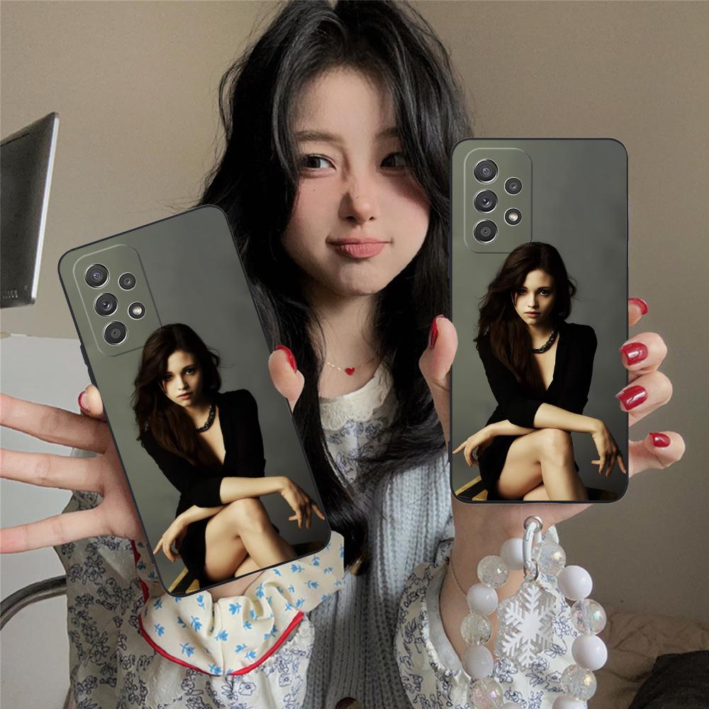 Чехол для мобильного телефона India Eisley для Samsung Galaxy A56 55 54 53 52 51 36 35 34 23 16 15 5G Цветной чехол Красивый чехол Мобильные телефоны