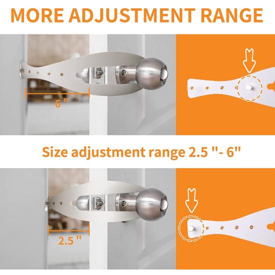 Дверная защелка для кошек, регулируемая, хорошая прочность, не допускает попадания собаки в туалетный лоток и кормушку для кошек, товары для домашних животных