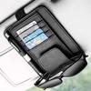 Car Sun Visor Organizer Multi-Pocket Auto Interior Accessories Pocket Organizer Car Document Storage Pouch Pen Holder
