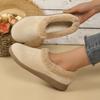Women Snow Boots Casual Thick-soled Indoor Shoes Anti-slip Warm Fur Lining Shoes Women Fashion Fluffy Ankle Boots Women
