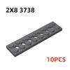32001 3709 3738 Пластина 2x6 2x4 2x8 с отверстиями Кирпичики Игрушки Для Технических Конструкций Блоки Игрушки Для Детей Подарок 43857 DIY MOC