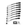 8Pcs 9070C Extreme Wire Set Silicone Spark Plug Wire Sleeve Kit For GM LS/LT Gen LS2 LS3 LS4 LS7 Engines Repairing Auto Parts