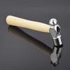 Mini Hammer Smashing Walnut Round Head Wooden Handle Hammer Car Escape Tool Hand Hammer Multi Function Mini Hammer