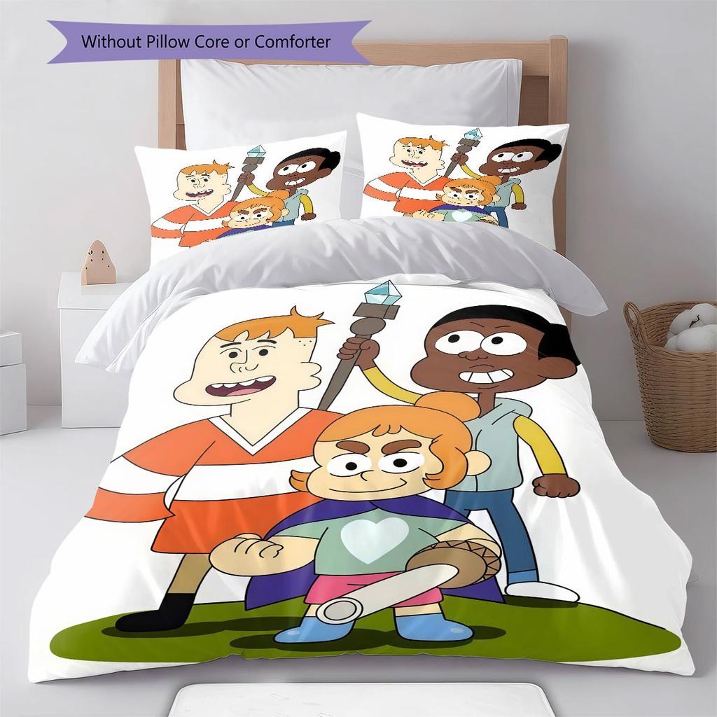 Craig Quest Bedding Quilt Set Quilt Cover Pillowcase Home Decoration Birthday Gift (1 * duvet cover + 2 * pillowcase, without core)