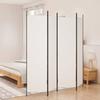 VidaXL Room Divider 4 Panels Folding Room Separator Privacy Screen Partition Living Room Decoration 350182