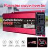 2000 Вт Автомобильный солнечный инвертор постоянного тока 12 В в переменный ток 220 В Синусоидальный преобразователь Автомобильный инвертор Уличный аварийный источник питания