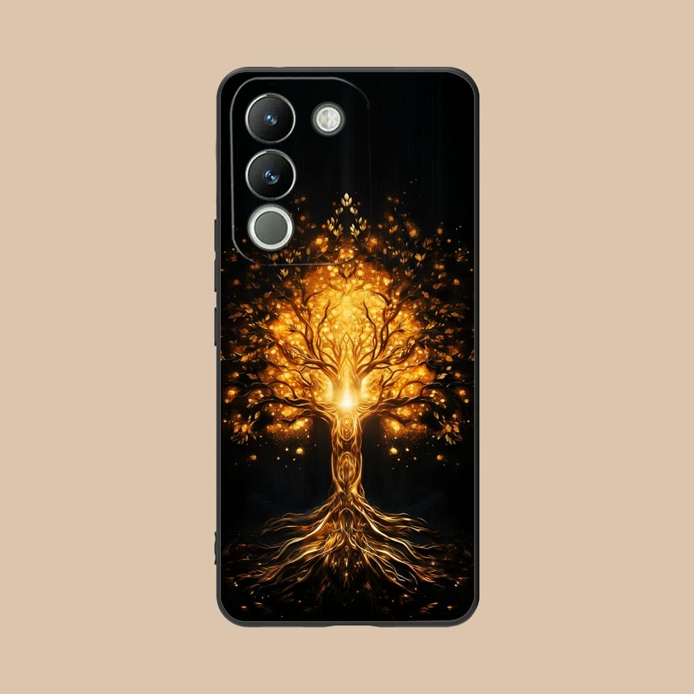 Чехол для мобильного телефона 'Древо Жизни Мира' для VIVO V60 V50 V40 V30 V29 V27 V25 V23 Pro Lite 5G Цветной Печатный Чехол для Смартфона Красивый