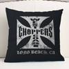 West C-Coast C-Choppers Pillow Cover For Bedroom Room And Living Room Sofa Decorative Cushion Cover
