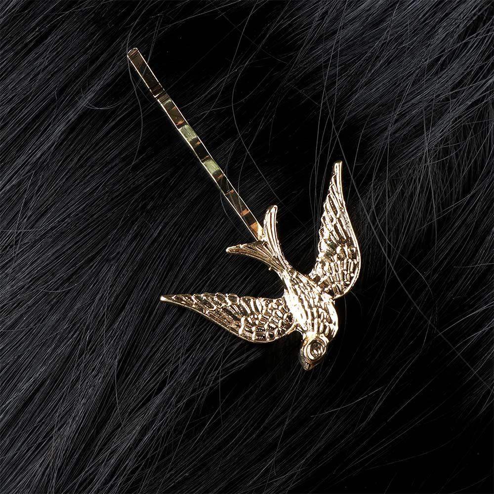 Swallow Gifts Animal Shape Hair Accessories Hairpin Word Folder Headdress