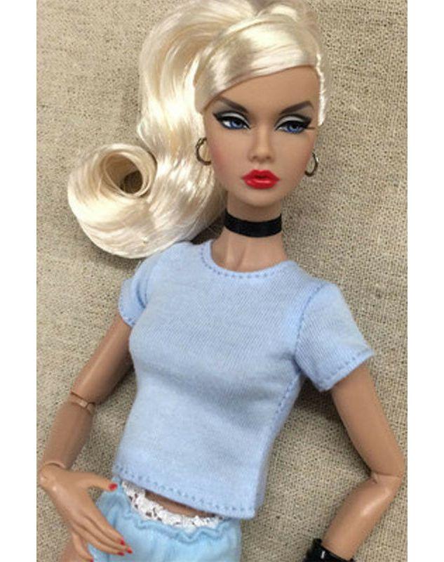 Футболка для куклы Pure Color для куклы Blythe, базовая футболка, верхняя одежда для куклы Azone Momoko, одежда для куклы 1/6, аксессуары для кукол