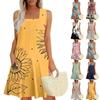 Womens Summer Dresses Loose Sleeveless Sundresses Dress With Pockets