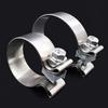 40-76mm Pipe Connection Hoop Stainless Steel Steel Pipe Clamp Strong Exhaust Pipe Clamp