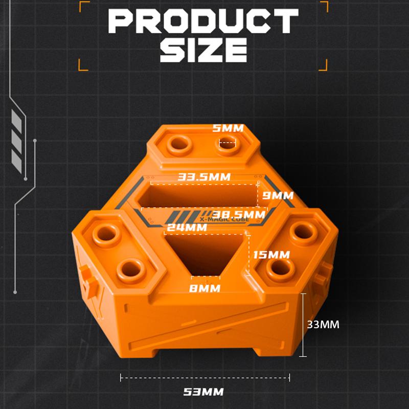 JAKEMY JM-Z21 Многоцелевой вращающийся на 360° намагничиватель-размагничиватель Инструмент для магнитного захвата Магнитная отвертка Магнитное размагничивание