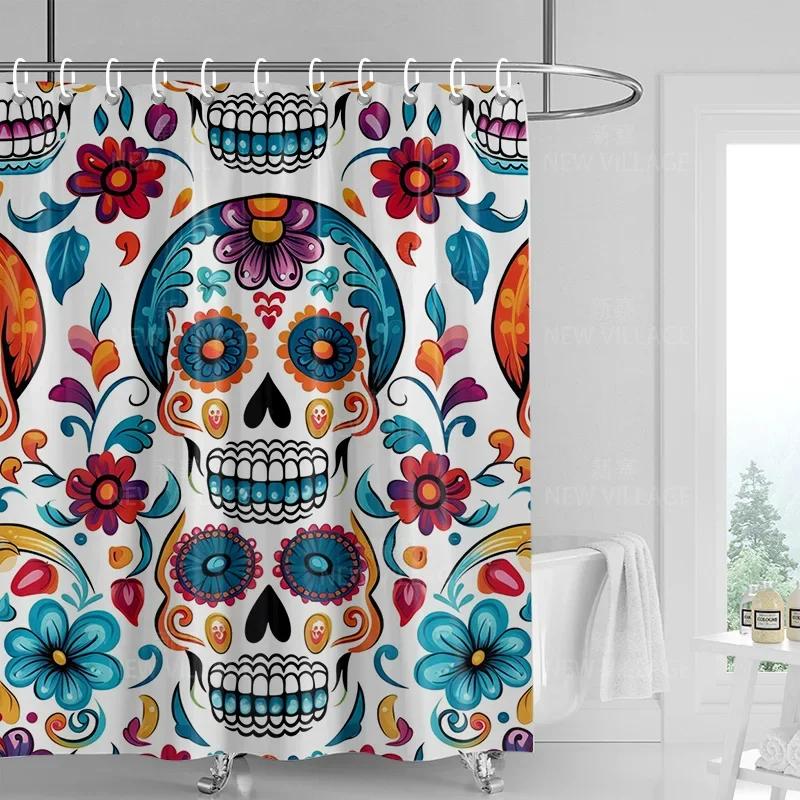 Rideaux De Douche À Absorption D'Eau, Tissu Impermable, Style Nordique Moderne,, Pour La Maison Et La Salle De Bain