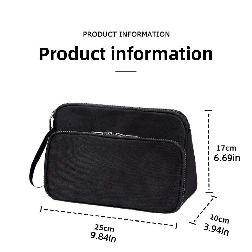 Dry Wet Separation Travel Toiletry Organizer Waterproof Water Resistant Shaving Bag Gift
