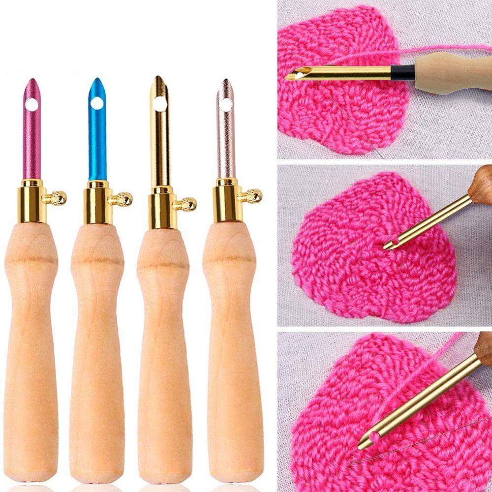 Stitch Tools Sewing Accessories DIY Punch Needle Tool Adjustable Poke Needle Embroidery Stitch