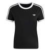 adidas Оригиналы Adicolor Облегающая футболка с круглым вырезом и коротким рукавом Женские топы KD7980