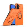 Слайдерная крышка камеры Бронированный чехол для Samsung Galaxy A17 A27 A37 A57 A16 A26 A36 A56 A35 A55 5G Металлическое кольцо-подставка ТПУ Пластиковый чехол