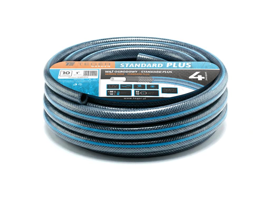 Garden hose "STANDARD PLUS", FI 1". 10m, Teger