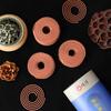 120 Disc Natural Coil Incense Rose Jasmine Osmanthus Sandalwood Ceramic Censer Home Indoor Toilet Deodorant Lasting Aromatherapy