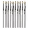 10 шт. твердосплавных сверл, высокая скорость сверления, высокая прочность, твердость, износостойкость, прямой хвостовик