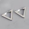 A Pair of Geometric Triangle Simple Earrings, Suitable for Daily Parties, Ideal Gift for Anniversaries/birthdays, Versatile Earrings with Temperament.