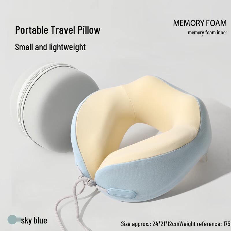 FLYING Bear Memory Foam U-shaped Neck Pillow
