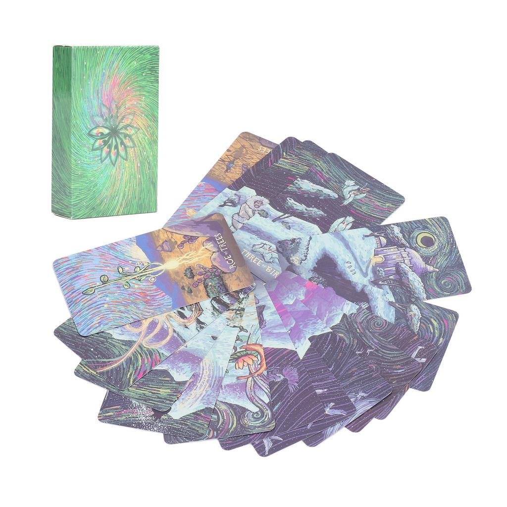 Карты Таро 78 гадальных карт Настольная игра Инструмент для развлечения на вечеринке и встрече друзей