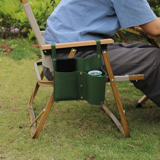 Износостойкий органайзер для хранения стульев со шнурком. Практичная многофункциональная боковая подвесная сумка для уличных предметов.