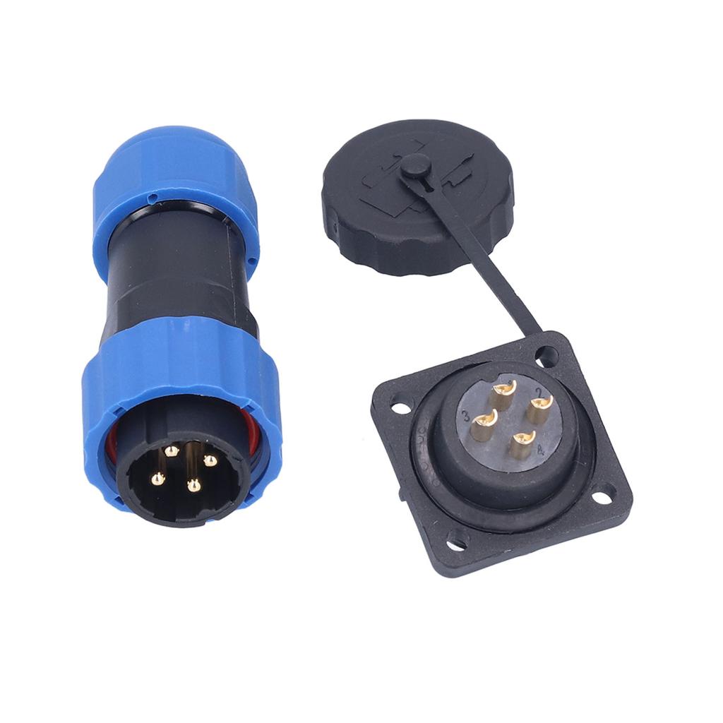 Waterproof Plug Socket Aviation Power Connector Butt Terminal Adapter AC 380V 20