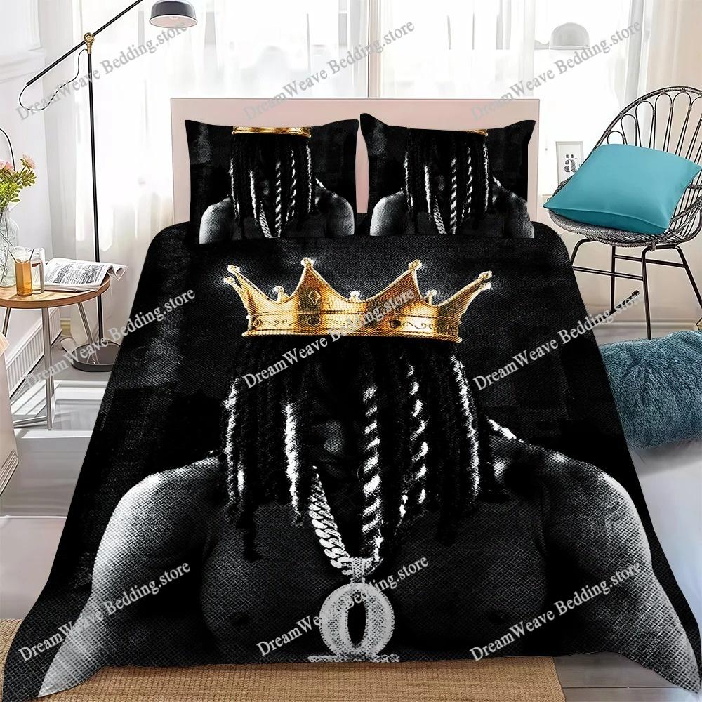 Rapper K-King Cool V-Von Duvet Cover Set Home Style Bedding Soft Laundry Cotton Bed Student Dormitory Gift