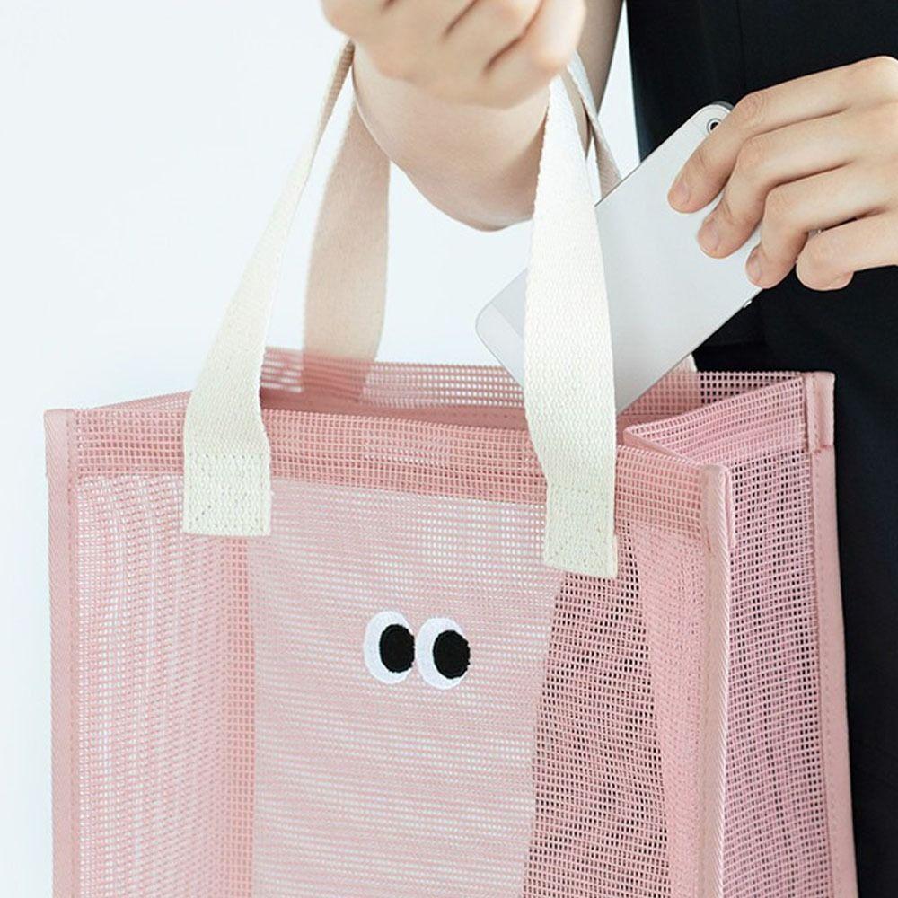 Пляжная сумка для хранения, сетчатая сумка, большая вместимость, сумка для мытья посуды, высококачественная косметичка для плавания