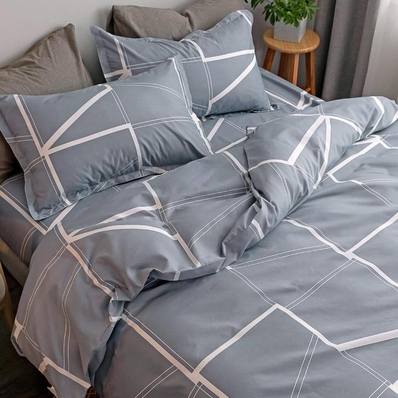 Four-piece Bedding Set Pure Cotton New Style Princess Style Dormitory Single Three-piece Bedding Set