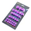 Motorcycle Screw Caps Set of 30 5 Colors Motorcycle Head Screw Cover Bicycle Engine