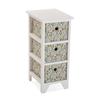 Commode De Salle De Bain Acuarela - Versa - 56 X 30 X 25 Cm - Bois - Blanc