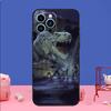 Jurassic Dinosaur Case For iPhone 16 15 13 11 14 Pro Max 12 Mini Plus XR X XS Max Silicone Phone Cover