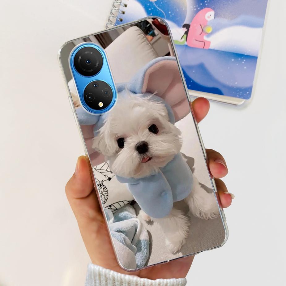 Чехол для Honor X7 X7a X7b Милый Модный Расписной Чехол Мягкий Силиконовый Чехол для Телефона Для Honor X7a X 7b HonorX7 HonorX7a HonorX7b Оболочка