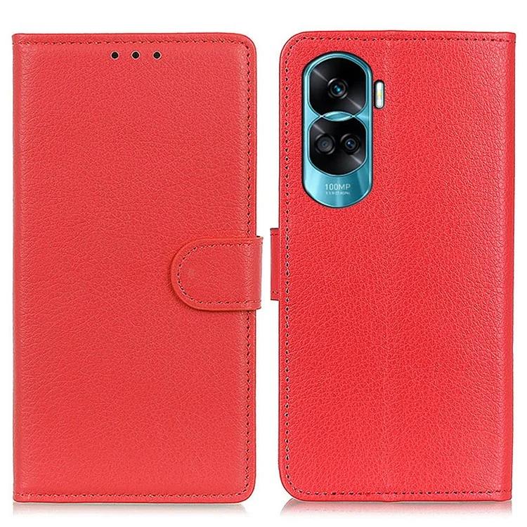 For Honor 90 Lite 5G / X50i 5G Flip Phone Cover Stand Wallet PU Leather Protective Phone Case