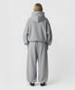 PRINOAR Sports String One-Pleat Wide Pants - Melange