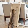Solid Wood Sisal Cat Scratch Board L-shaped Vertical Wear-resistant Anti-scratching Sofa Cat Toy Scratch Board