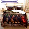 3pcs the Backstreet Boys pattern bedding set duvet cover set includes duvet cover &pillowcases, perfect all season bedroom decoration & gift